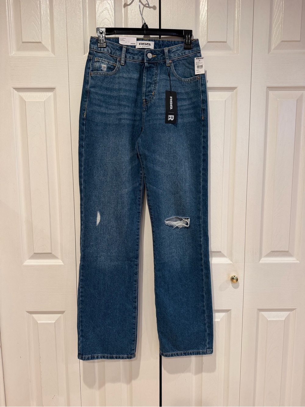 RSQ Women’s Dark Blue Straight Jeans